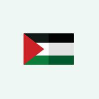 Palestine drapeau icône vecteur