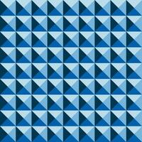 sans couture bleu Triangle géométrique modèle Contexte. vecteur