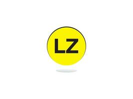 moderne lz logo lettre vecteur image conception pour vous