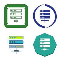 icône de vecteur de serveur