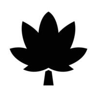 feuilles vecteur glyphe icône pour personnel et commercial utiliser.