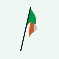 icône de drapeau de l'Irlande vecteur
