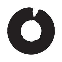 cercle charge icône élément logo vecteur