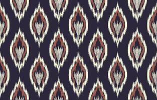 ethnique abstrait ikat art. aztèque ornement imprimer. géométrique ethnique modèle sans couture Couleur Oriental. conception pour Contexte ,rideau, tapis, fond d'écran, vêtements, emballage, batique, vecteur illustration.