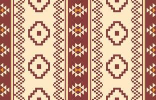 ethnique abstrait ikat art. aztèque ornement imprimer. géométrique ethnique modèle sans couture Couleur Oriental. conception pour Contexte ,rideau, tapis, fond d'écran, vêtements, emballage, batique, vecteur illustration.