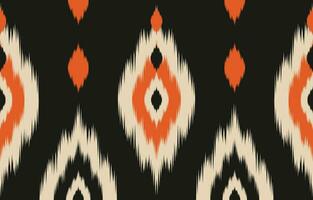 ethnique abstrait ikat art. aztèque ornement imprimer. géométrique ethnique modèle sans couture Couleur Oriental. conception pour Contexte ,rideau, tapis, fond d'écran, vêtements, emballage, batique, vecteur illustration.