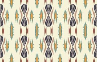 ethnique abstrait ikat art. aztèque ornement imprimer. géométrique ethnique modèle sans couture Couleur Oriental. conception pour Contexte ,rideau, tapis, fond d'écran, vêtements, emballage, batique, vecteur illustration.