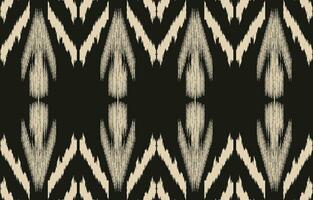 ethnique abstrait ikat art. aztèque ornement imprimer. géométrique ethnique modèle sans couture Couleur Oriental. conception pour Contexte ,rideau, tapis, fond d'écran, vêtements, emballage, batique, vecteur illustration.