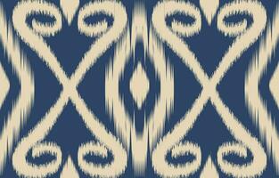 ethnique abstrait ikat art. aztèque ornement imprimer. géométrique ethnique modèle sans couture Couleur Oriental. conception pour Contexte ,rideau, tapis, fond d'écran, vêtements, emballage, batique, vecteur illustration.