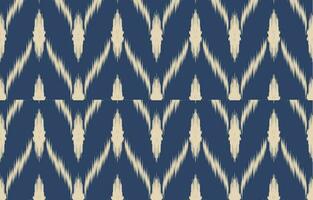 ethnique abstrait ikat art. aztèque ornement imprimer. géométrique ethnique modèle sans couture Couleur Oriental. conception pour Contexte ,rideau, tapis, fond d'écran, vêtements, emballage, batique, vecteur illustration.