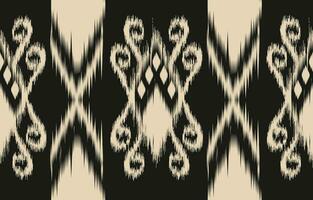 ethnique abstrait ikat art. aztèque ornement imprimer. géométrique ethnique modèle sans couture Couleur Oriental. conception pour Contexte ,rideau, tapis, fond d'écran, vêtements, emballage, batique, vecteur illustration.