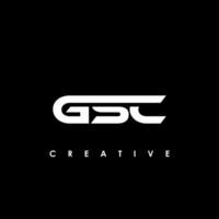 cgs lettre initiale logo conception modèle vecteur illustration