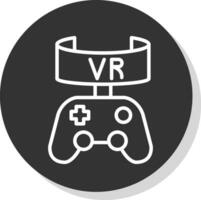 vr Jeu vecteur icône conception