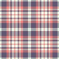 tartan modèle vecteur de vérifier sans couture Contexte avec une textile plaid en tissu texture.