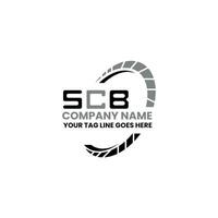 scb lettre logo vecteur conception, scb Facile et moderne logo. scb luxueux alphabet conception
