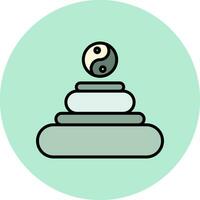icône de vecteur de méditation