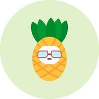 icône de vecteur d'ananas