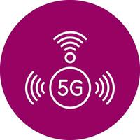 icône de vecteur 5g