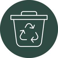 icône de vecteur de recyclage