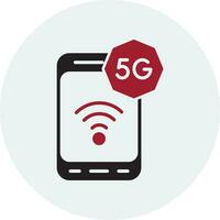 icône de vecteur 5g