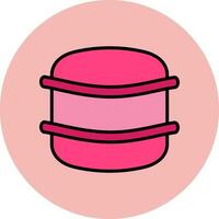 icône de vecteur de macaron