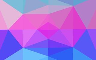 couverture en mosaïque triangulaire multicolore légère et arc-en-ciel. vecteur
