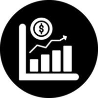 icône de vecteur de croissance