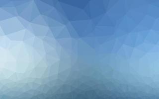 texture polygonale abstraite de vecteur bleu clair.