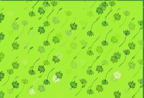 texture de griffonnage de vecteur vert clair.