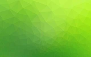 couverture low poly vecteur vert clair.