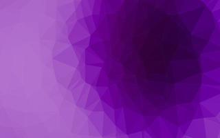 modèle de triangle flou vecteur violet clair.