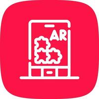 ar puzzle Créatif icône conception vecteur