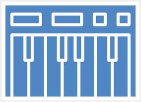 icône de vecteur de piano