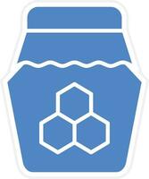 icône de vecteur de pot de miel