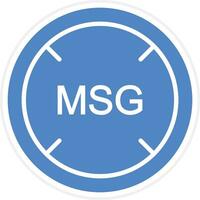 msg vecteur icône