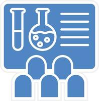 chimie séminaire vecteur icône