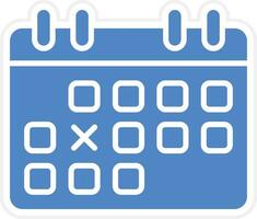 icône de vecteur de calendrier