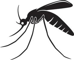icône insecte moustique vecteur