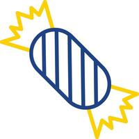 conception d'icône de vecteur de bonbons