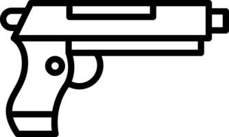 conception d'icône de vecteur d'arme