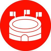 conception d'icône de vecteur de stade