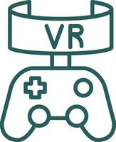 vr Jeu vecteur icône conception