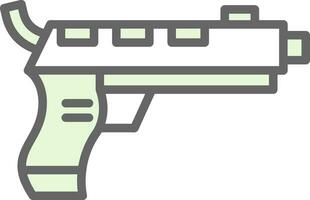 conception d'icône de vecteur d'arme