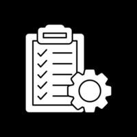 conception d'icône vectorielle de gestion de projet vecteur