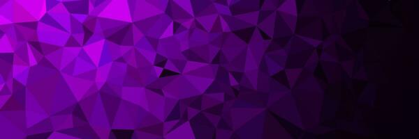 abstrait violet Contexte avec Triangles vecteur