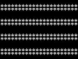 cannabis aussi connu comme marijuana feuille silhouette motifs modèle, pouvez utilisation pour décoration, orné, fond d'écran, toile de fond, textile. mode, tissu, tuile, sol, couverture, emballage, etc. vecteur illustration