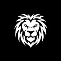 Lion - minimaliste et plat logo - vecteur illustration