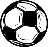 Football - minimaliste et plat logo - vecteur illustration