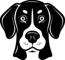 dalmatien - minimaliste et plat logo - vecteur illustration