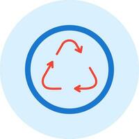recyclage vecteur icône